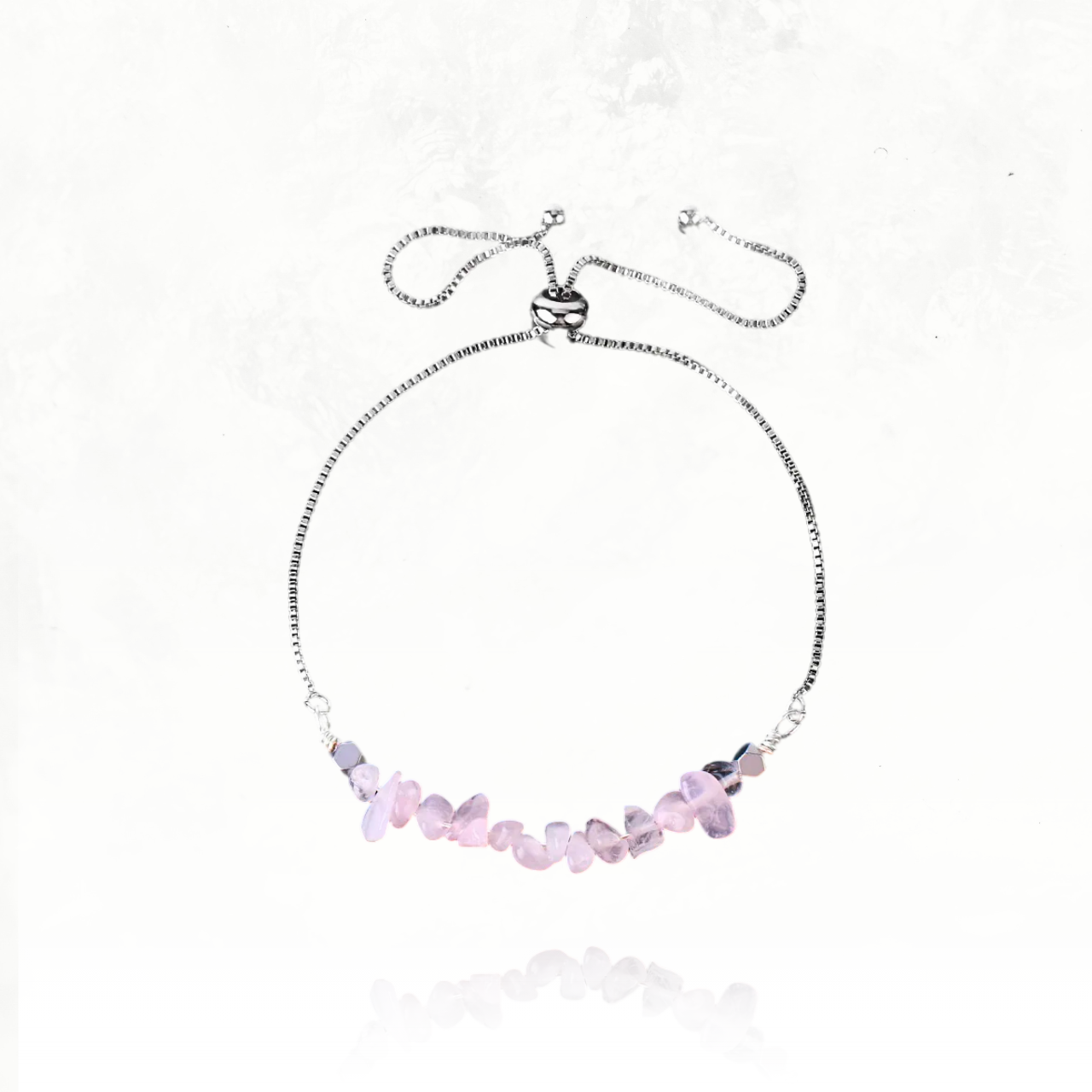 Bracelet en pierres fines, parfait pour profiter des bienfaits de la lithothérapie.