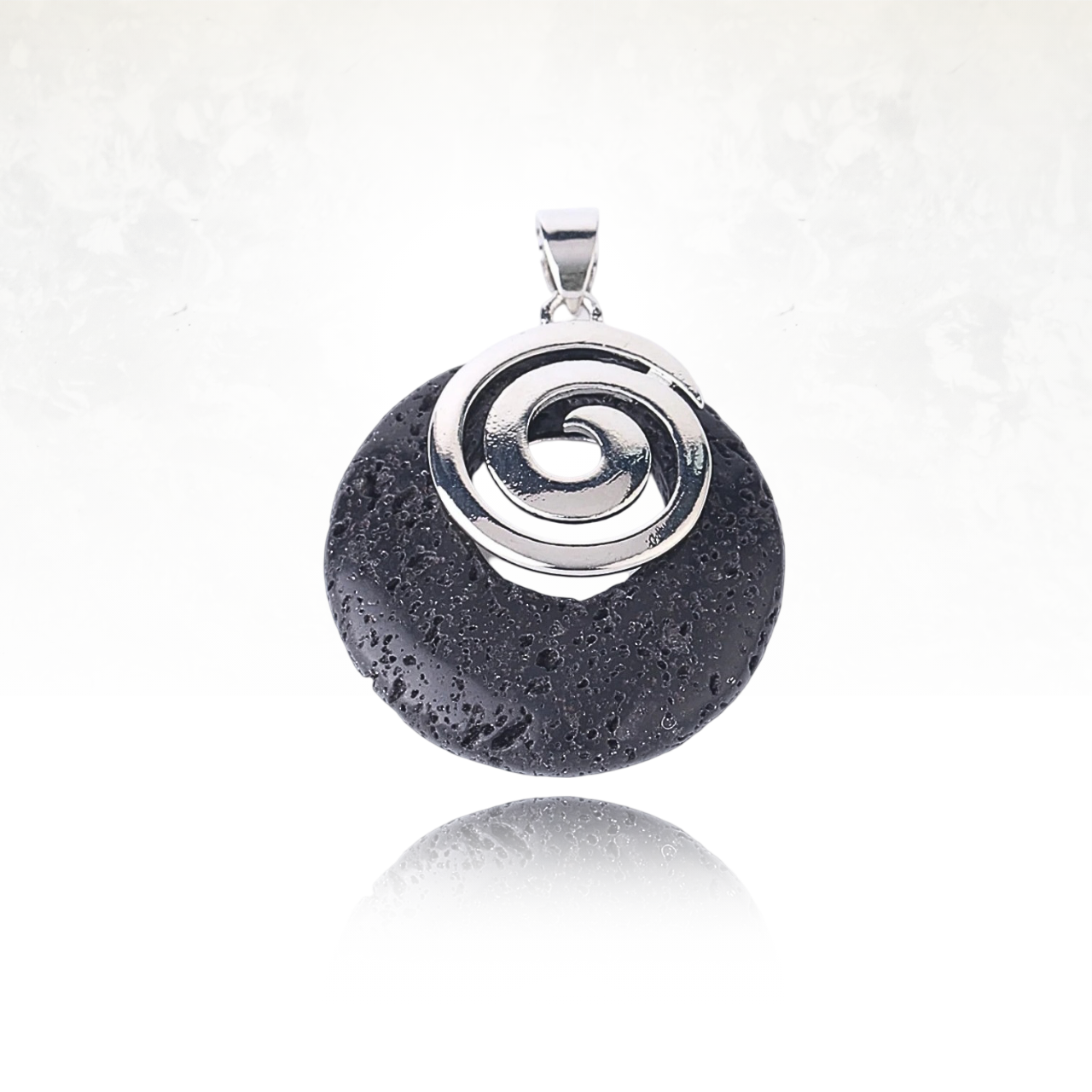 Accessoire raffiné avec pendentif en pierre naturelle et métal