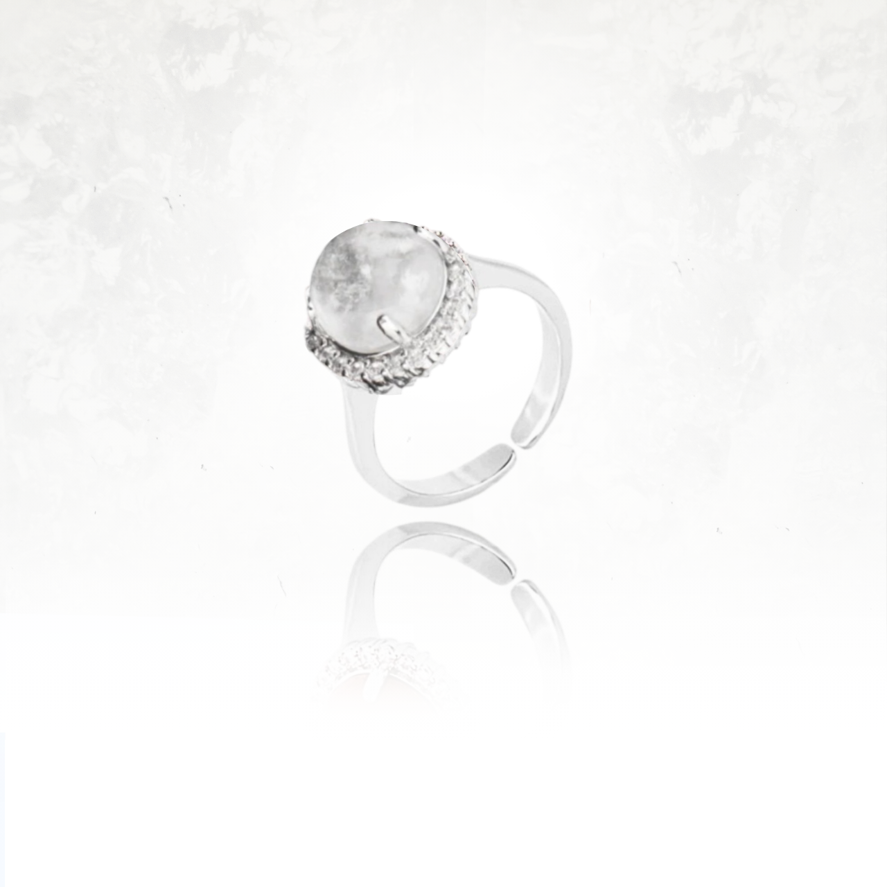 Bague CALIN â symbole de douceur et de sĂ©rĂ©nitĂ©.