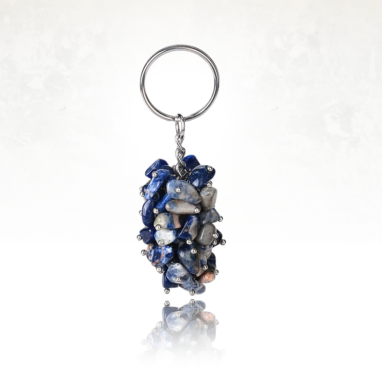 Porte-Clé FANTAISIE Cascade de Minéraux