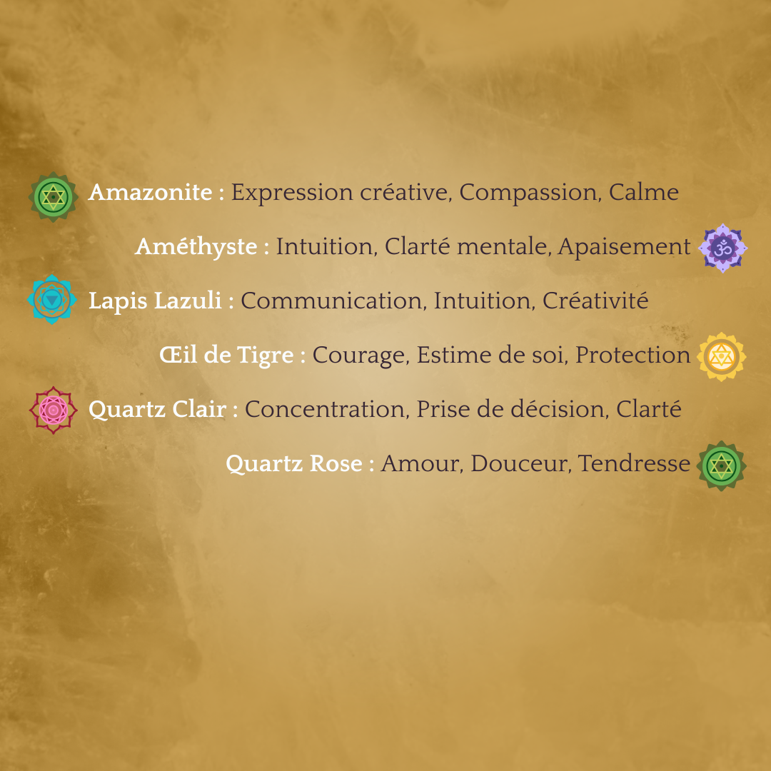 propriétés des pierres naturelles