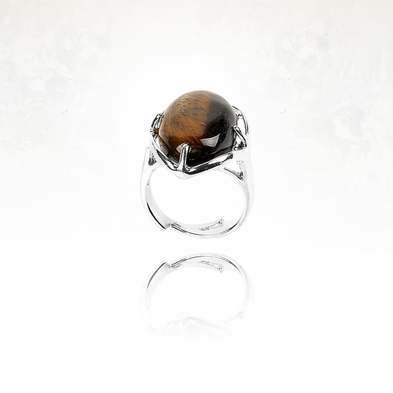 Bague AMALI en pierre naturelle, parfaite pour un look chic et intemporel.