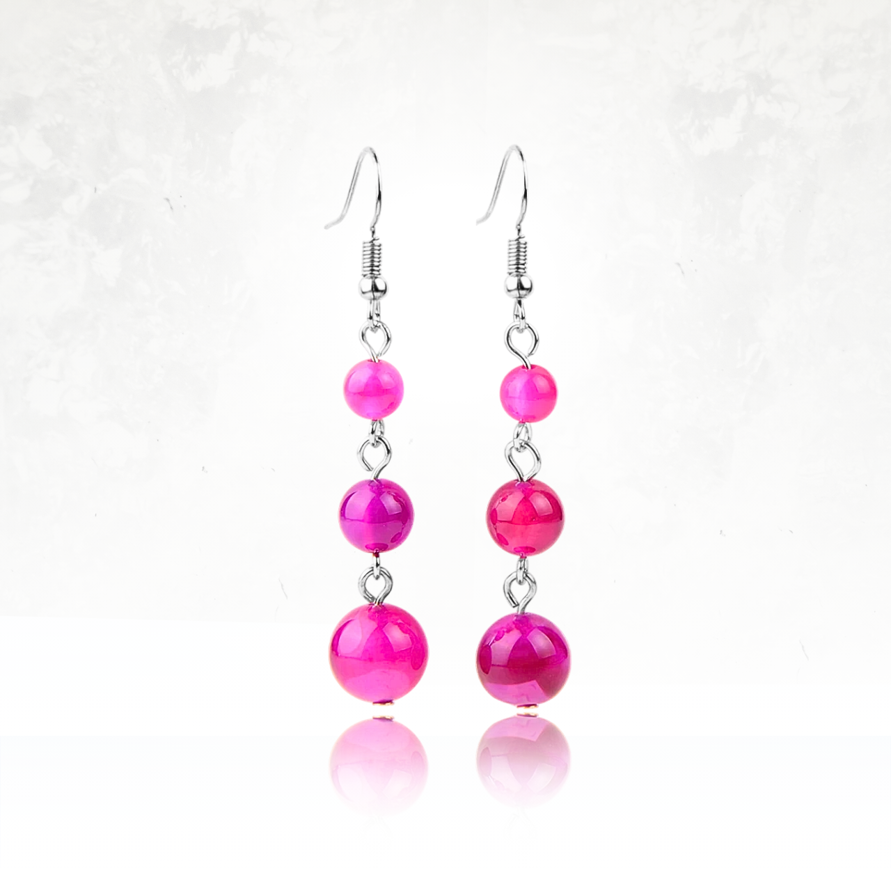 Boucles d'Oreilles AMSA Pendantes Cascade