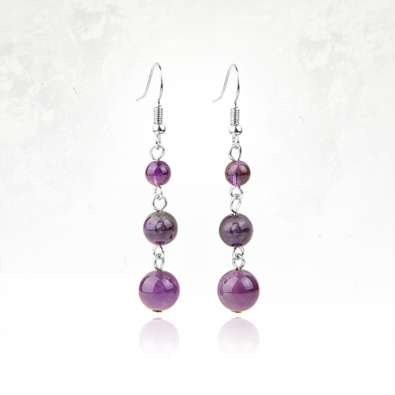 Boucles d'Oreilles AMSA Pendantes Cascade