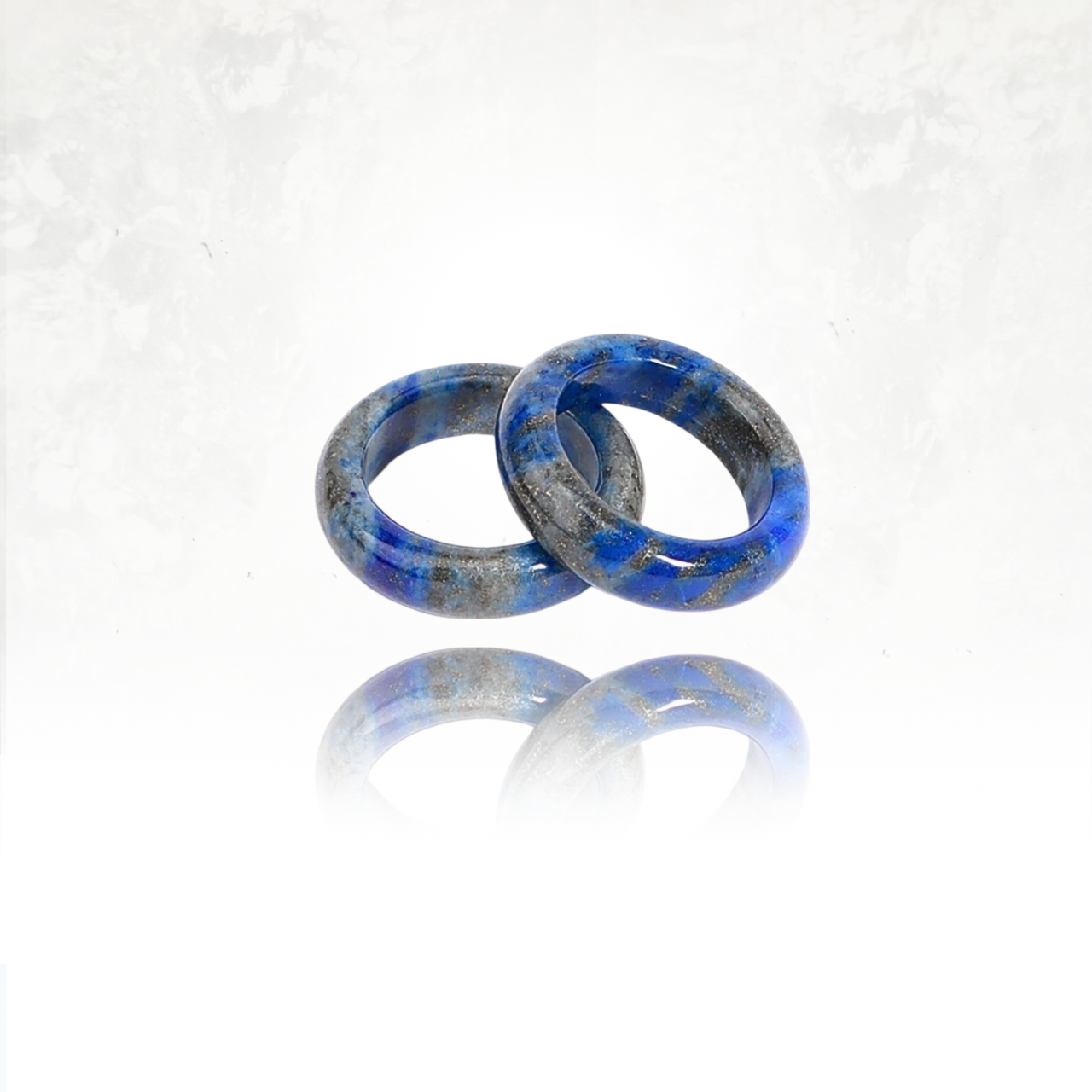 Bague en lapis lazulinaturelle, bijou zen et énergétique.
