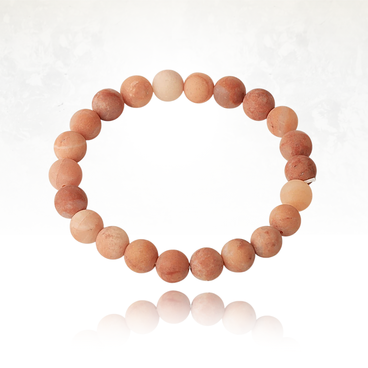 bracelet SALIMA en pierres semi-précieuses d'aventurine rose