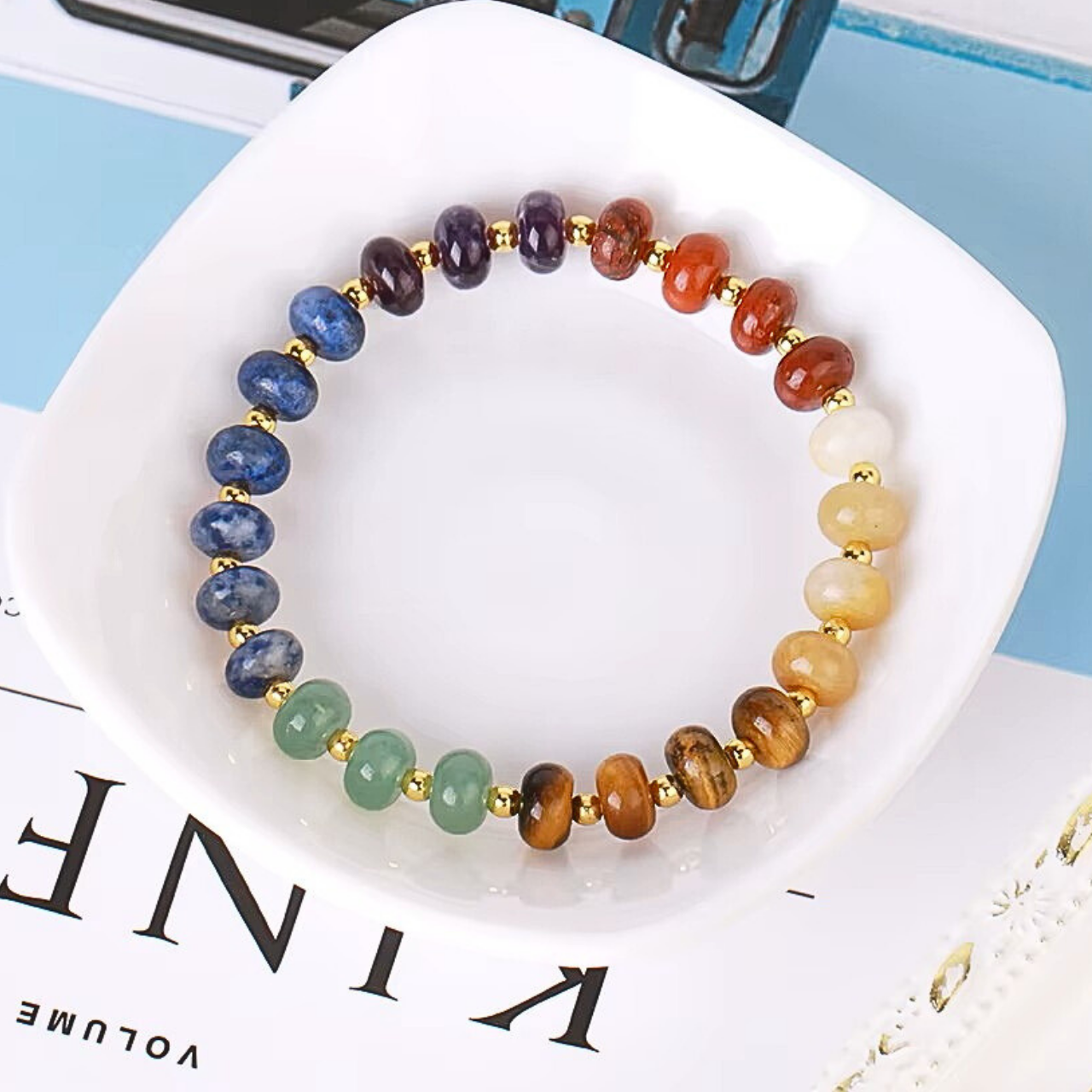 Bracelet HAYA 7 Chakras Équilibrés