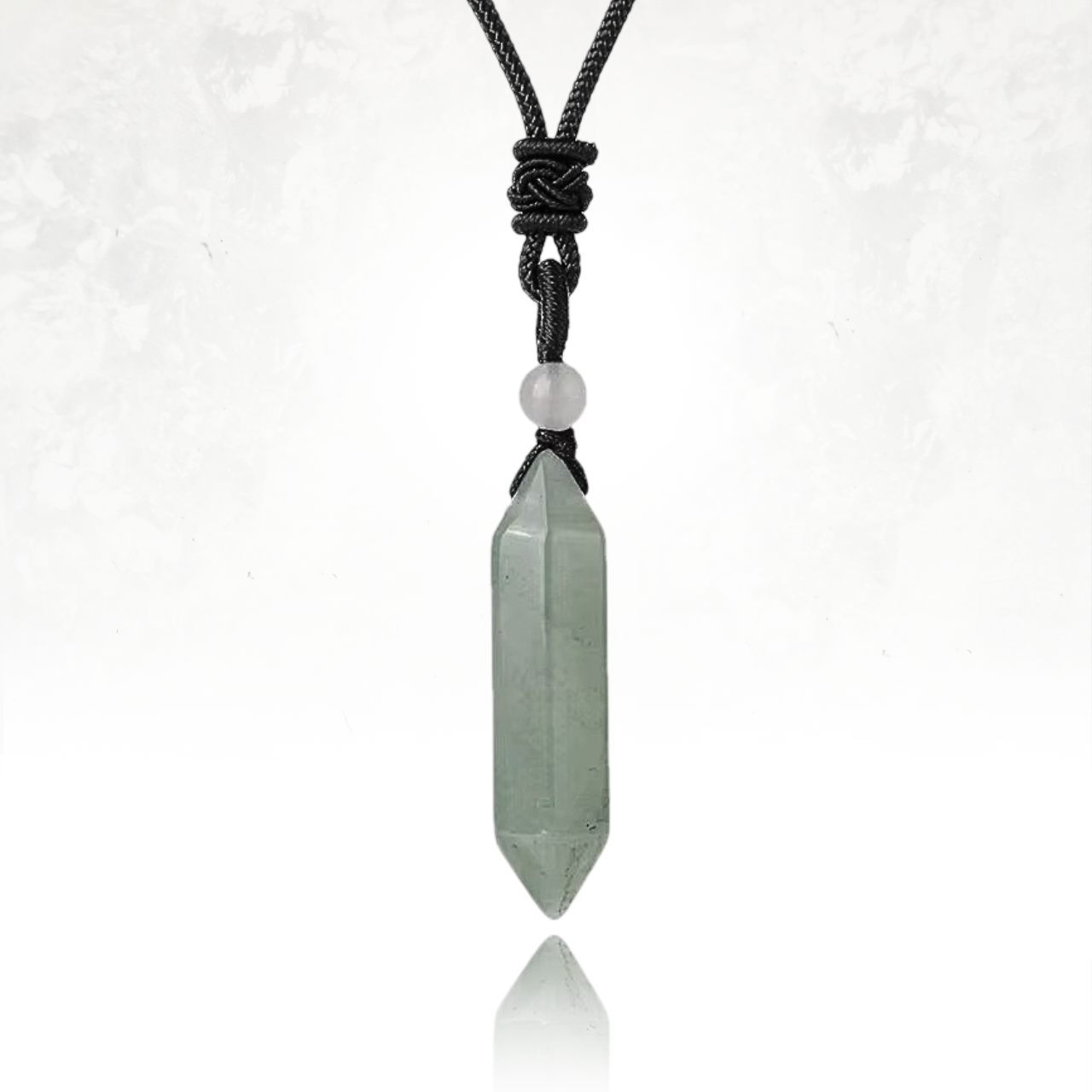 Collier minimaliste avec pointe d'aventurine