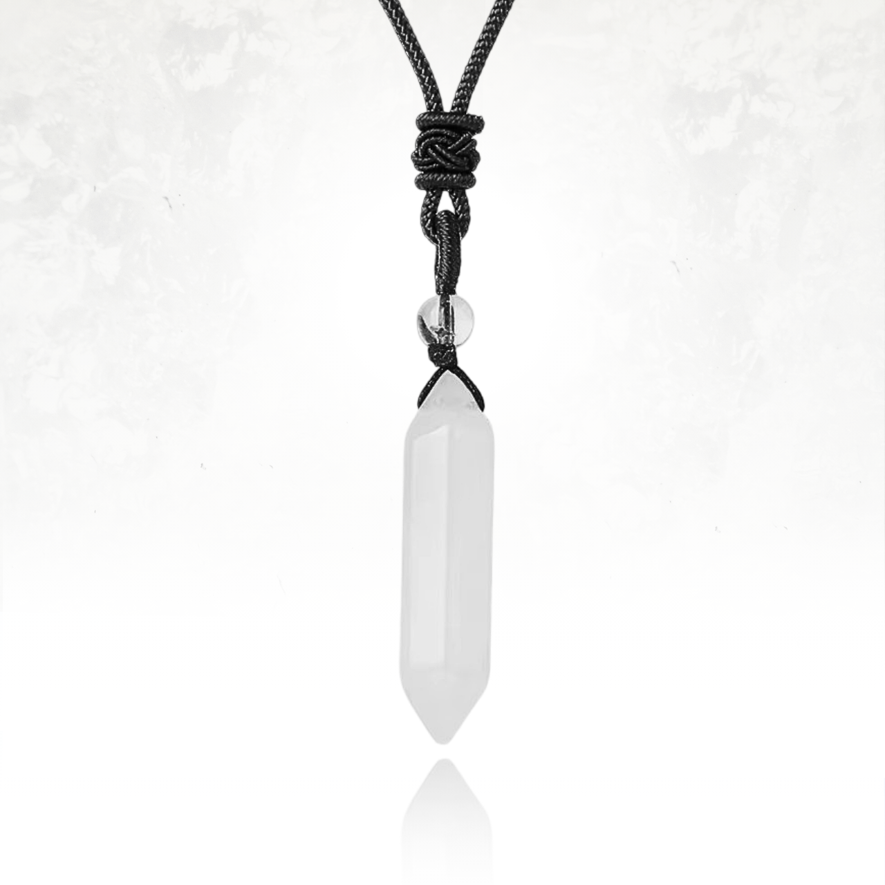 Accessoire zen en pierre semi-prĂ©cieuse de quartz clair pour bien-ĂȘtre et Ă©quilibre