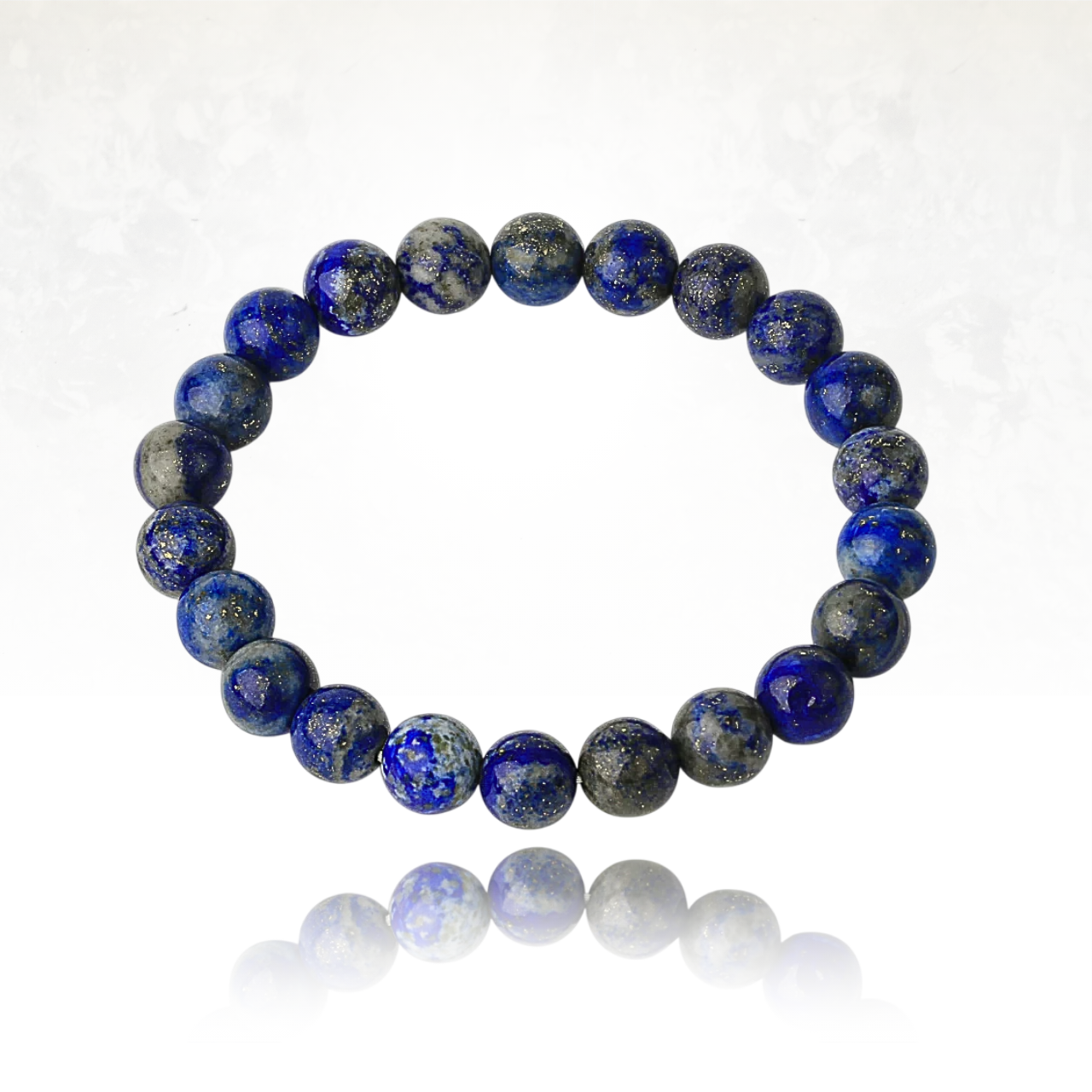 bracelet Salima e, lapis lazuli de forme simple