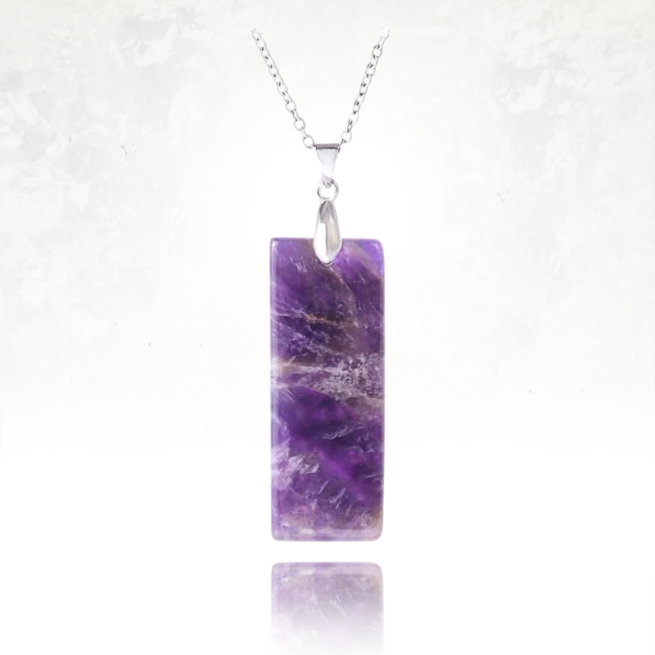 Collier pierre naturelle ALLI, parfait pour la lithothérapie et le bien-être.
