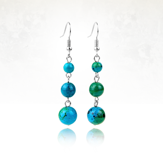 Boucles d'Oreilles AMSA Pendantes Cascade