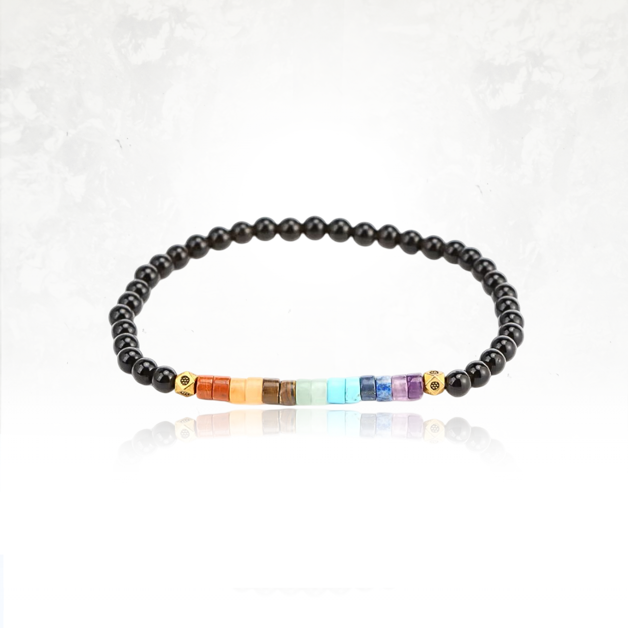 bracelet en obsidienne, pierre de protection